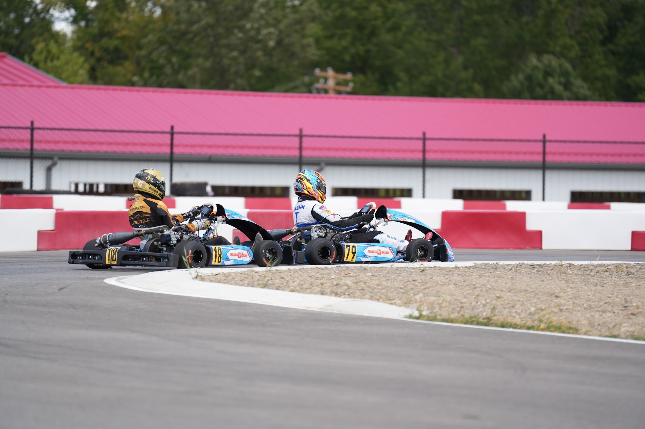 Racing action from the 2025 BRKC season